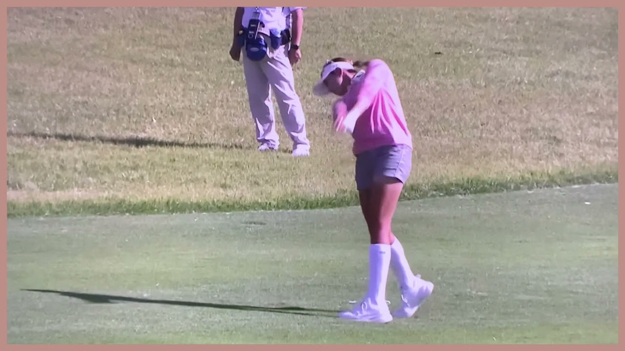 【ゴルフ】 原英莉花　スイング