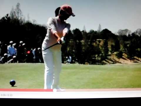 宮里藍選手　スイング解析