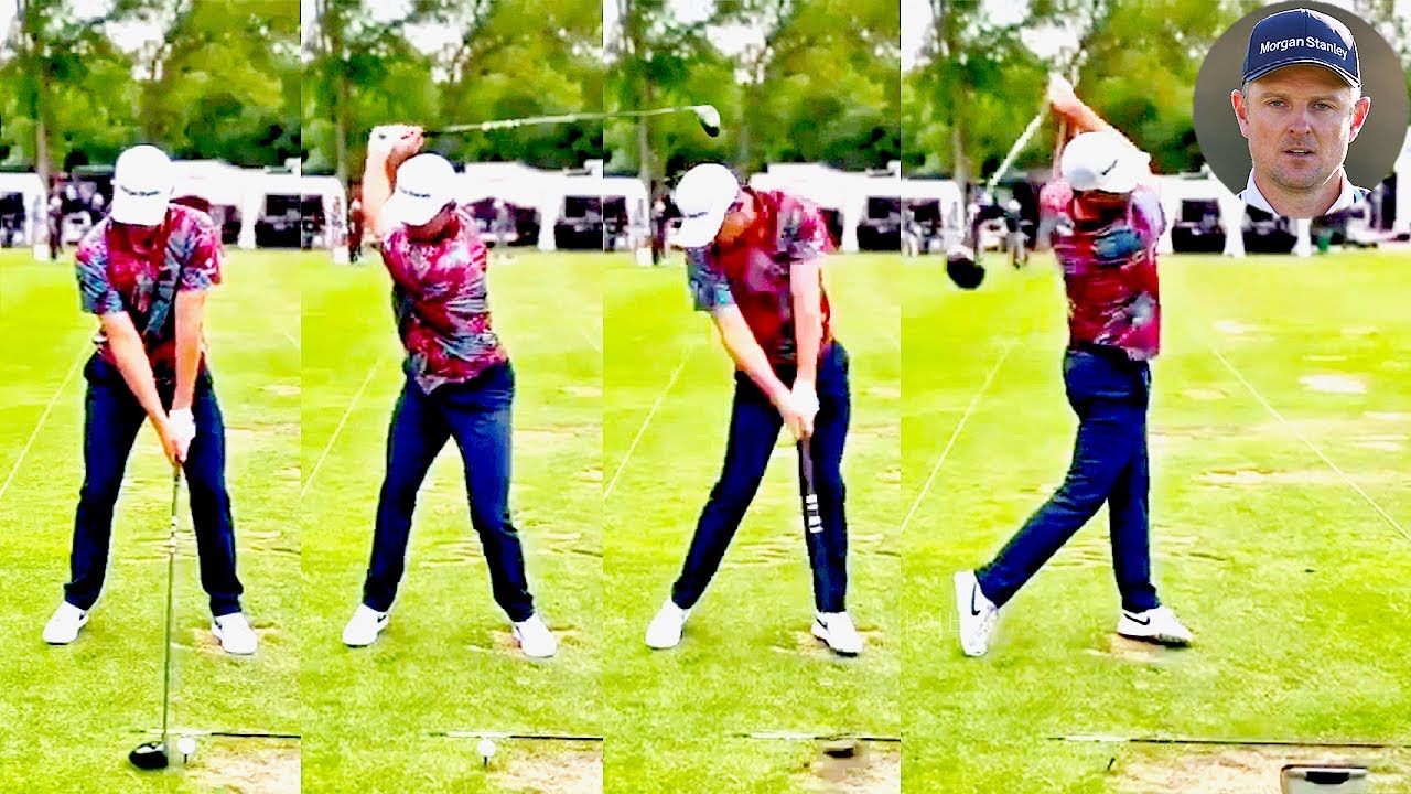 ジャスティン・ローズ Justin Rose プロゴルファー DRIVER SHOT SLOW MOTION !!!