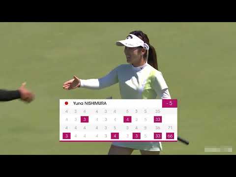 2022年 アムンディ エビアン選手権：西村優菜プロ - 最終成績：11アンダー - 15位タイ