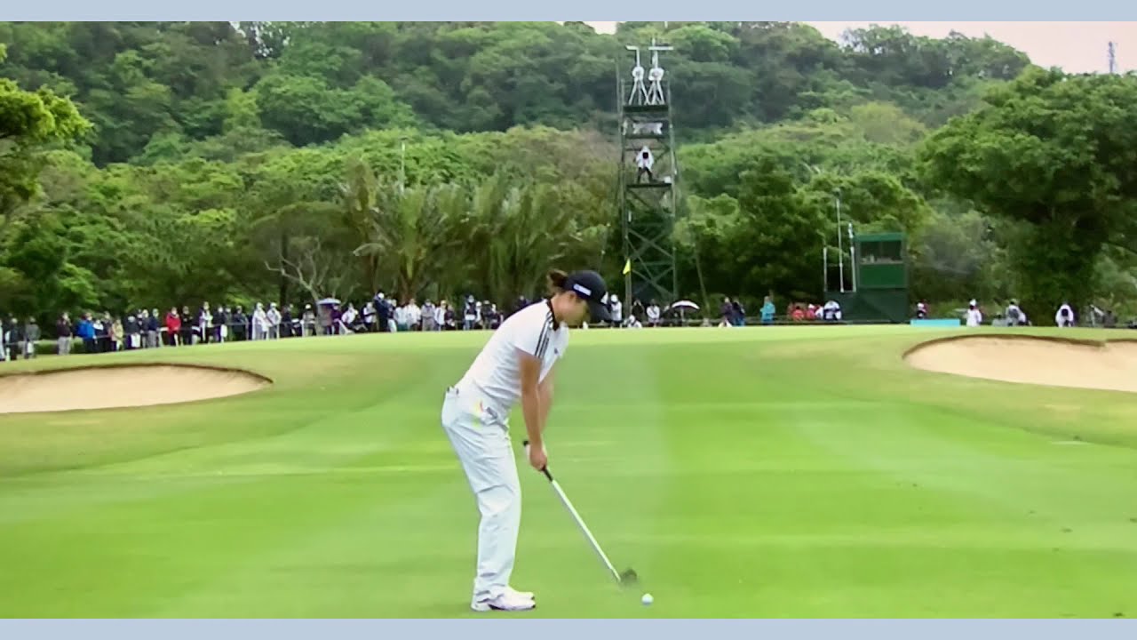 【ゴルフ】 森田遥　スイング