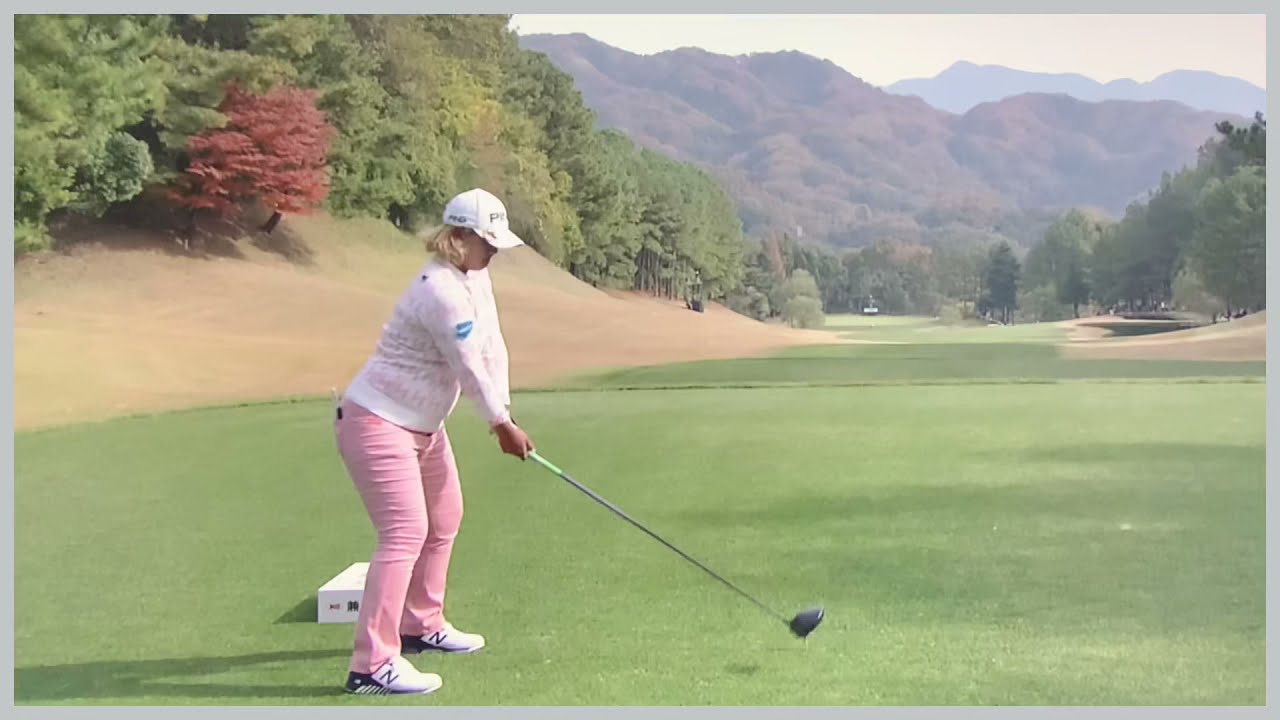 【ゴルフ】 鈴木愛　スイング