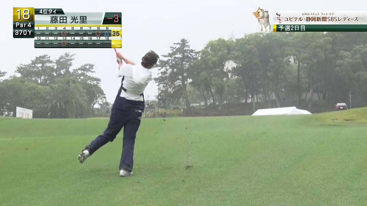 悪天候の浜岡コースに悪魔が！？藤田光里にも…[ユピテル・静岡新聞SBSレディース]