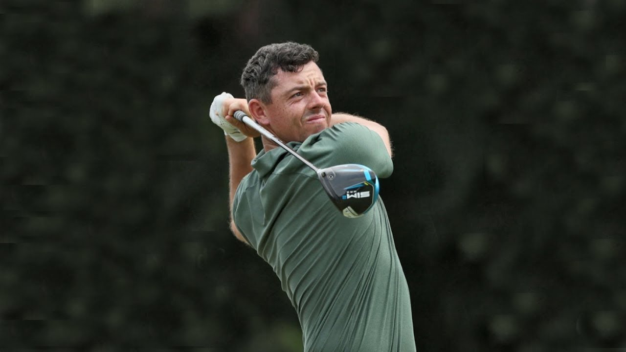 Rory McIlroy ローリー・マキロイ プロゴルファー DRIVER SHOT SLOW MOTION !!!