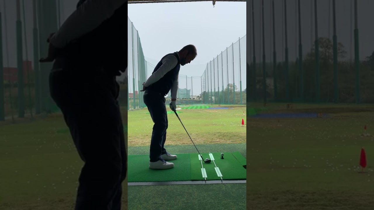 片手打ち…頑張れ松森彩夏プロ