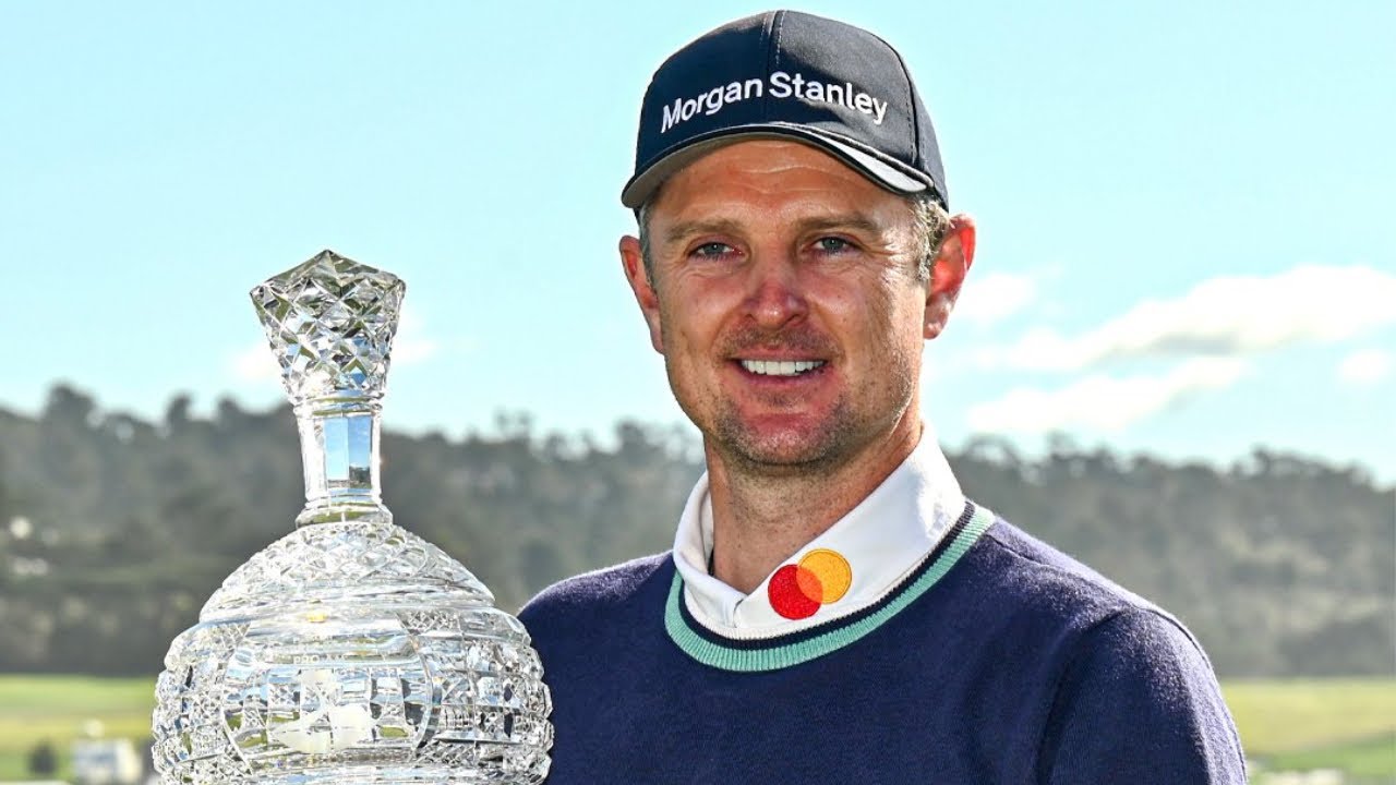 Justin Rose Monday WINNER Press Conference 2023 AT&T Pebble Beach Pro Am · Round 4