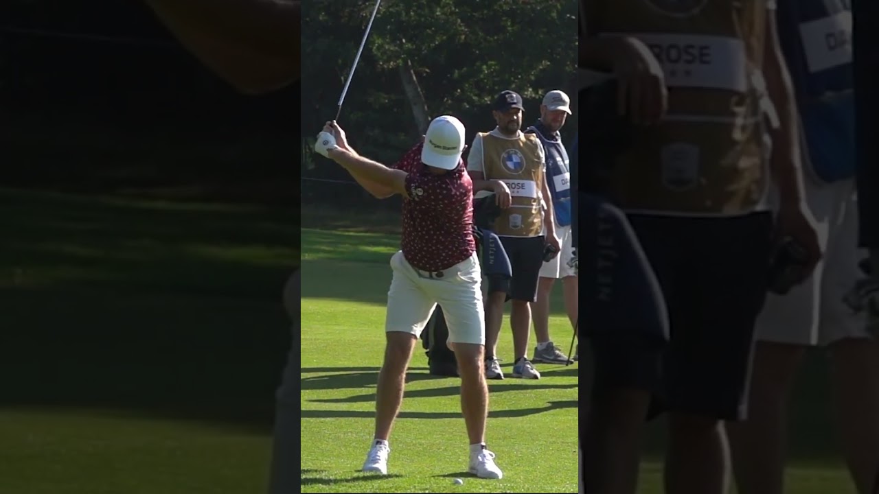 PGA Winner "Justin Rose" Driver-Iron Slow Motion Swings