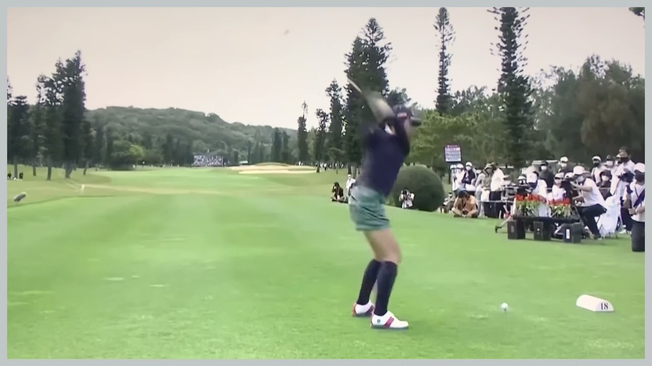 【ゴルフ】 堀 琴音　スイング