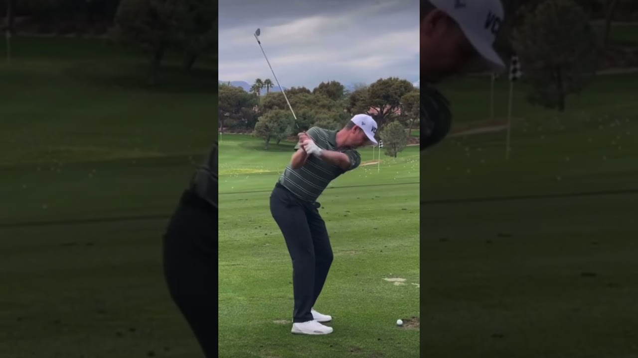 Justin Rose - Iron DTL #golf #golfer #golfcoach #golftips #golfswing #golfing #youtubeshorts