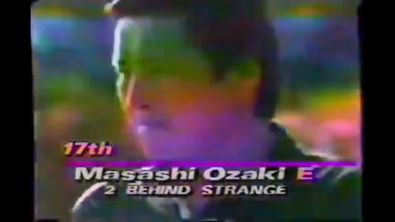 ジャンボ尾崎プロ‼️1989年全米オープン7位‼️