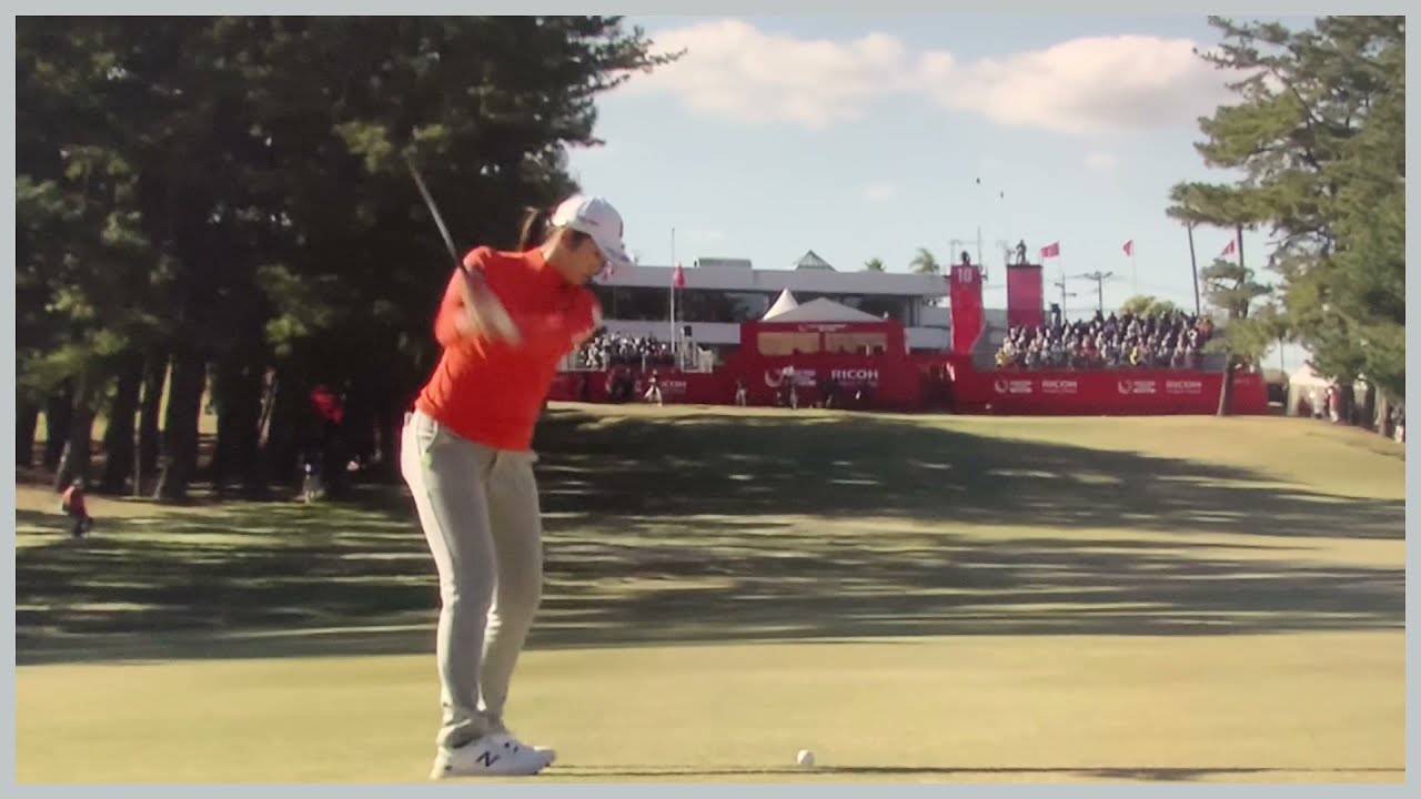 【ゴルフ】 稲見萌寧　スイング