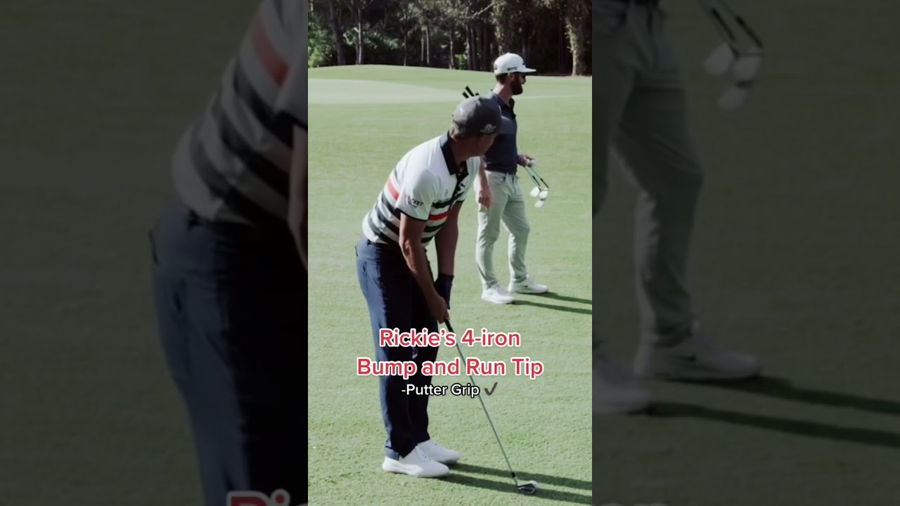Ricky Fowler’s bump & run 🤤😲
