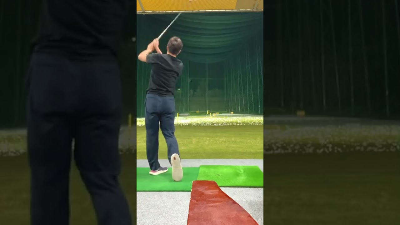 ローリーマキロイみたいな高弾道ストレートドロー【5番アイアン】#Shorts