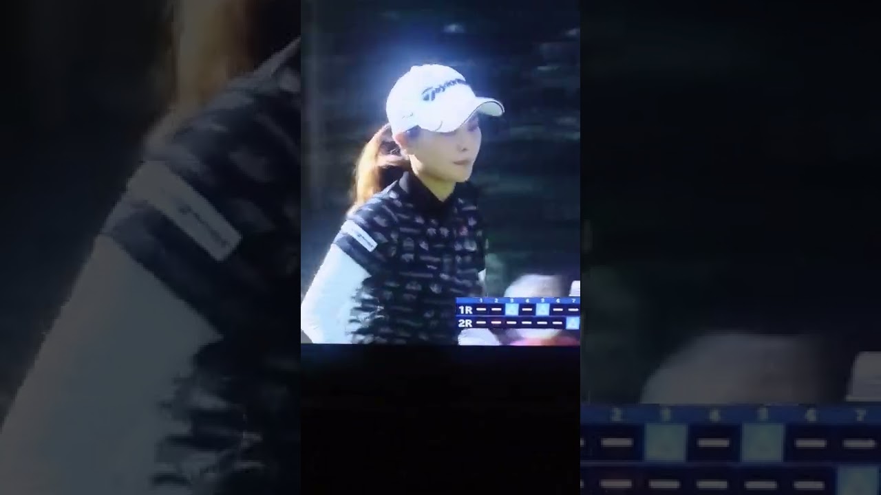 新垣比菜  日本女子オープンゴルフ  #shorts #ショート #新垣比菜