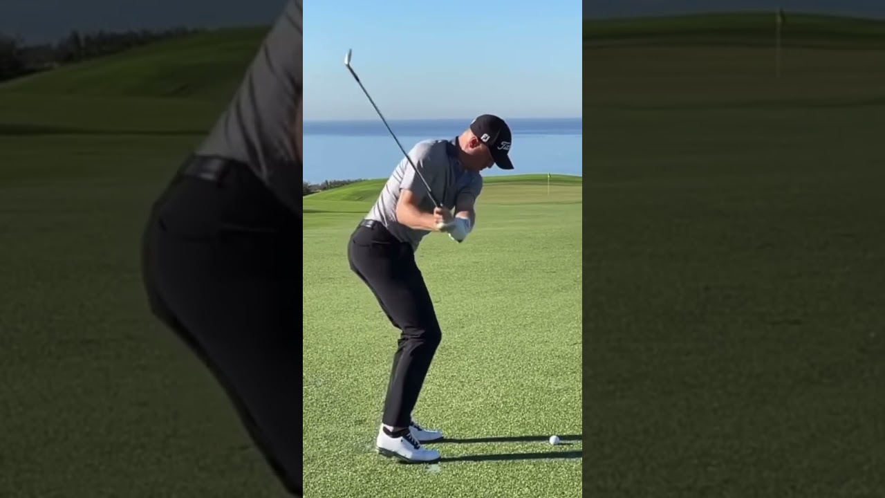 Justin Thomas Slow Motion Wedge Swing