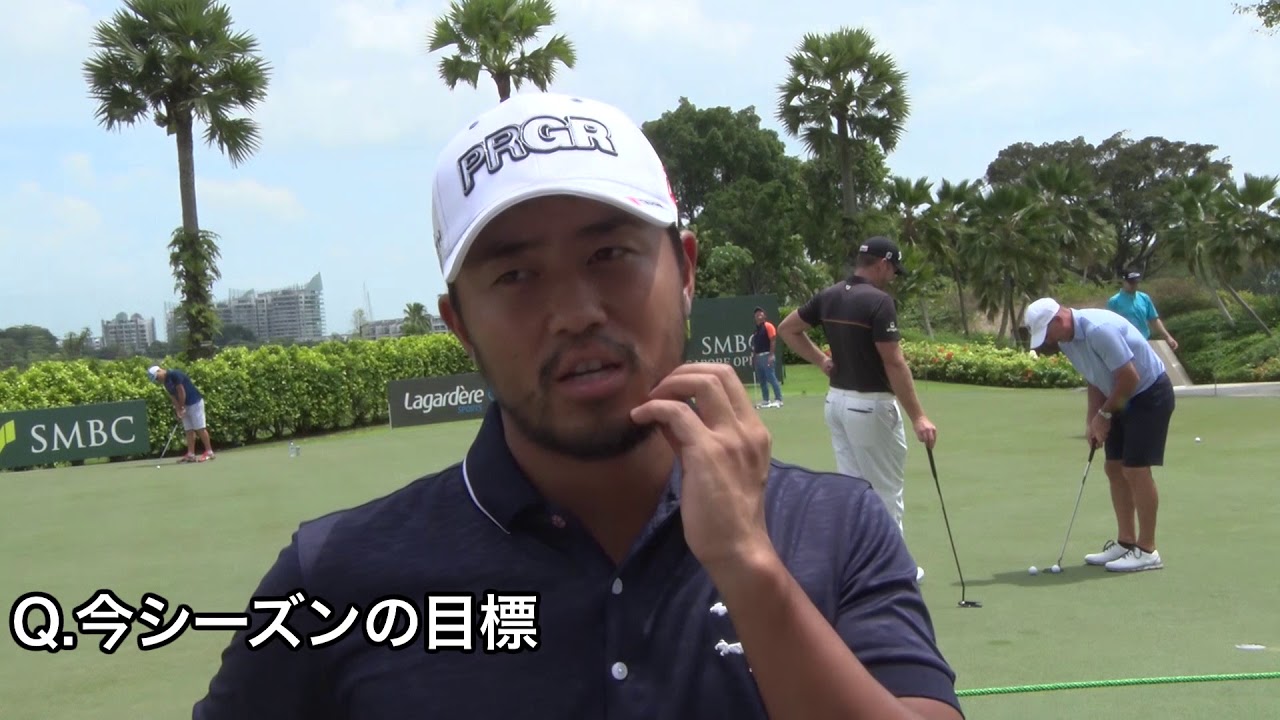 SMBCシンガポールオープン2018：17日・小平智インタビュー｜BSジャパン