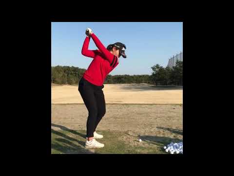 【格好いいアイアンスイング】脇元華（HanaWakimoto）スローモーションあり
