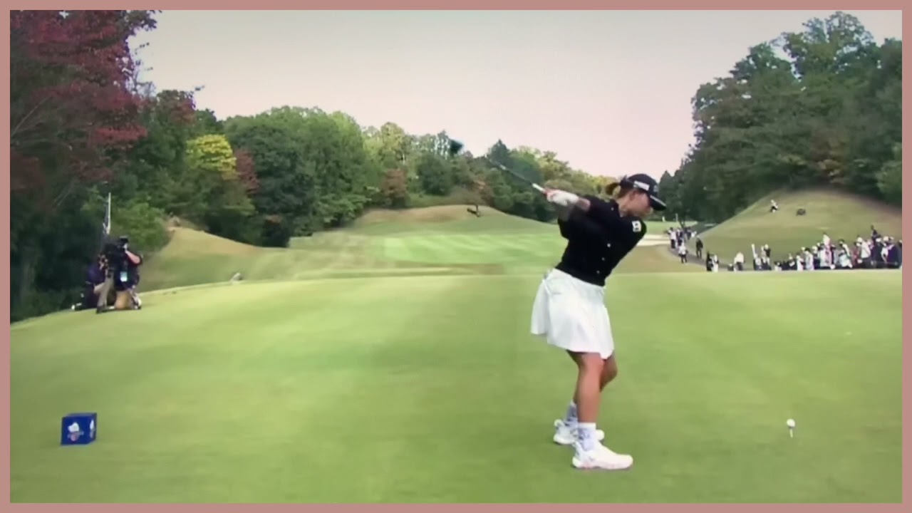 【ゴルフ】 渋野日向子　スイング