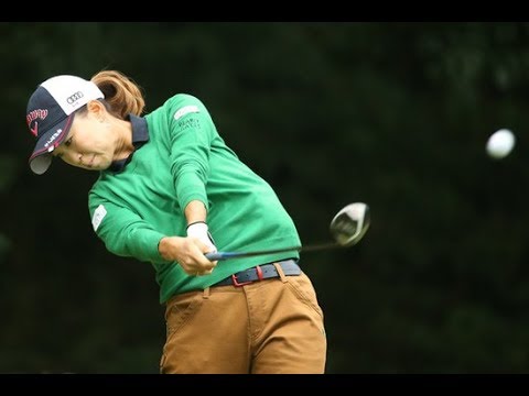 女子プロゴルファー　上田桃子スイング集