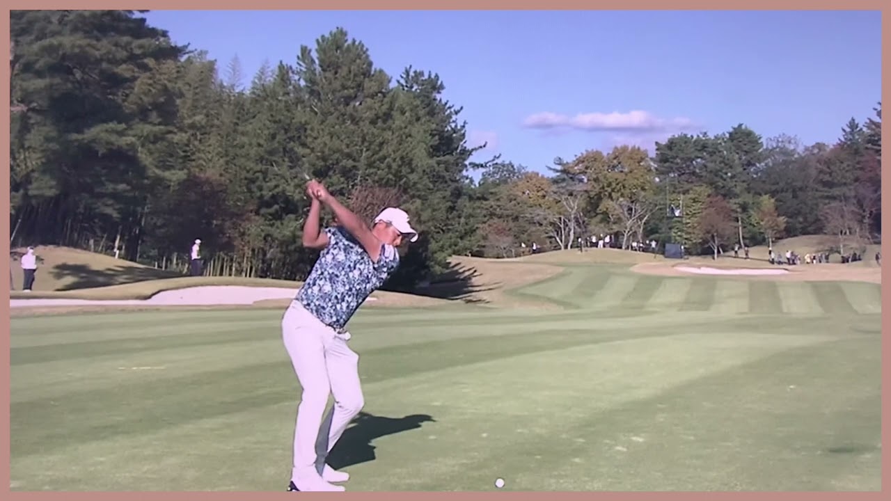 【ゴルフ】 堀川未来夢　スイング