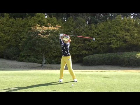 香妻琴乃プロスイングムービー2016/03