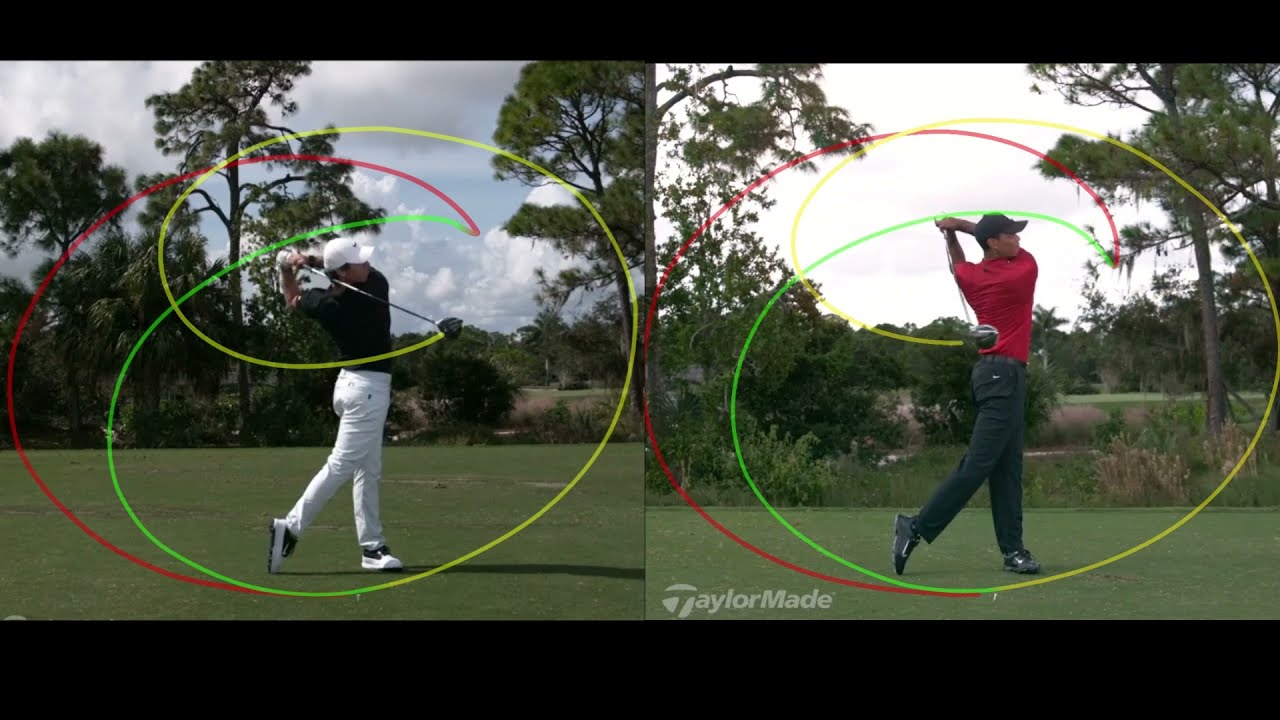 ローリーマキロイ vs タイガーウッズ (正面)