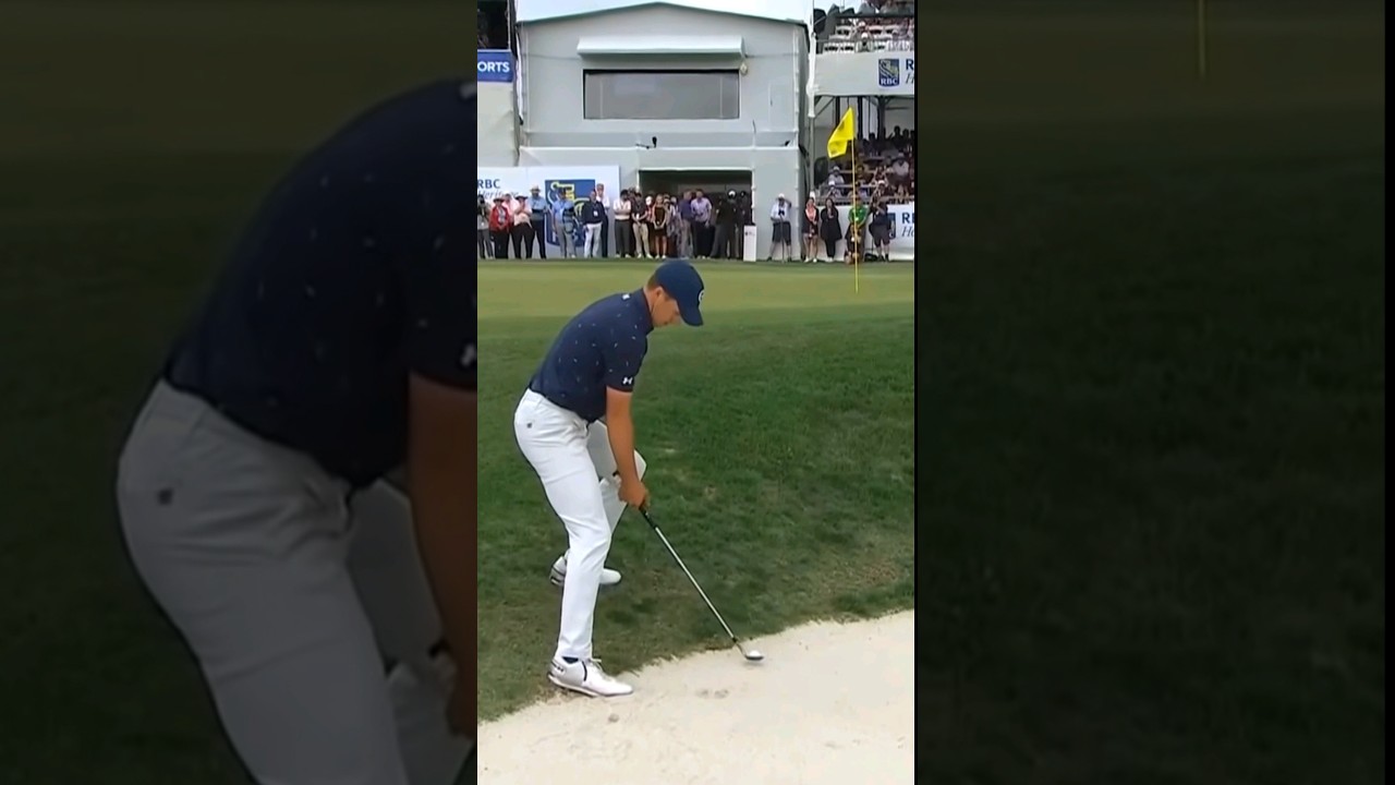 Jordan Spieth puts in WORK! 😲 #shorts #golf #jordanspieth