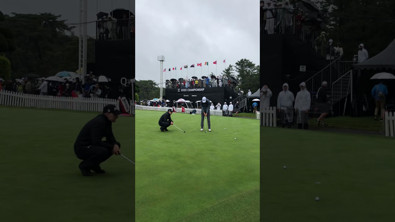 ZOZO CHAMPIONSHIP 練習日J.スピースパター練習