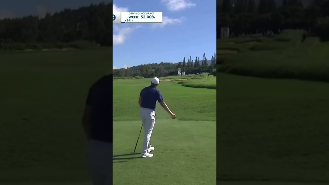 When Jordan Spieth NECKS his golf shot 😂 #shorts #golf
