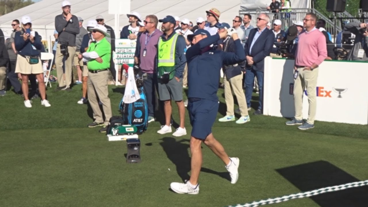 ジョーダン・スピース Jordan Spieth【Driver Shot】2023 Waste Management Phoenix Open