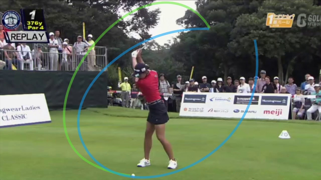 黄金世代の一人、松田鈴英のSwing軌道