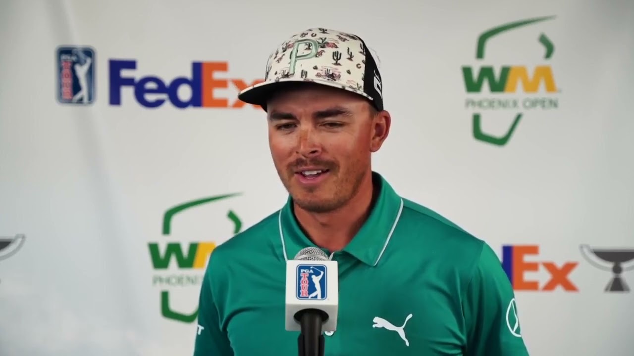 リッキー・ファウラー 土曜日のフラッシュインタビュー 2023 WM フェニックスオープン © PGA Tour