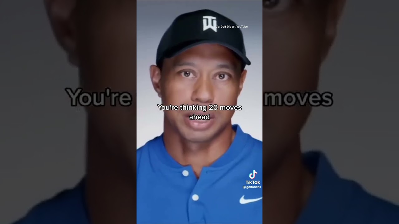 Tiger Woods crazy golf mentality #golf #pga