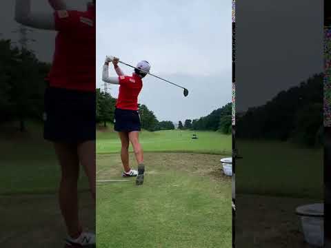 【プロサポートカーブログ】松田鈴英 260y超えドライバーショット