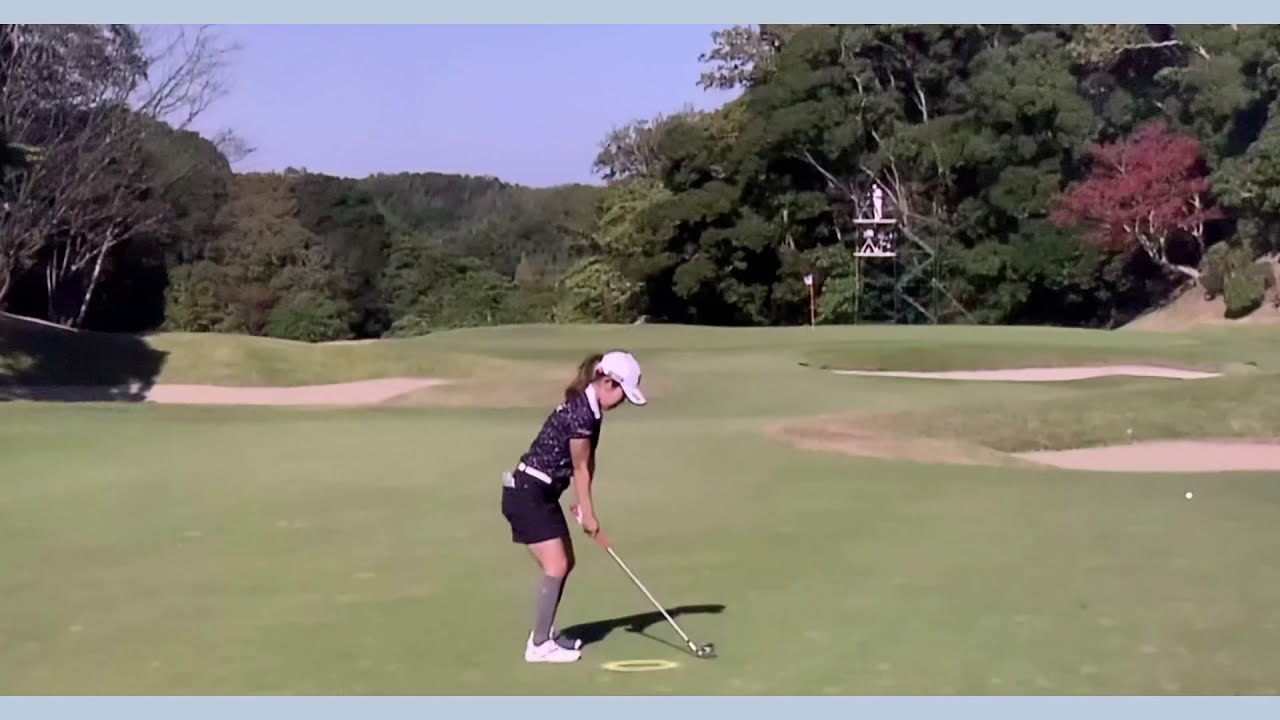 古江彩佳 ゴルフ スイング