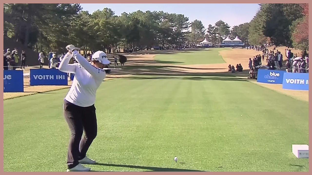 【ゴルフ】 鈴木愛　スイング