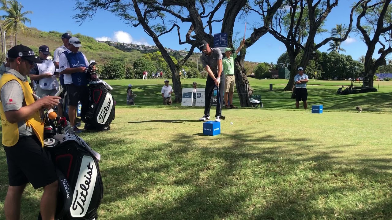 【PGAツアー】ゴルフ　SonyOPEN  in HAWAI I ジャスティン・トーマス(Justin Thomas),マット・クチャー(Matt Kuchar)