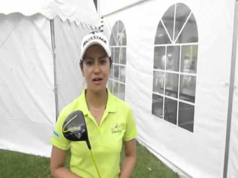 宮里藍選手 NEWドライバーをテスト