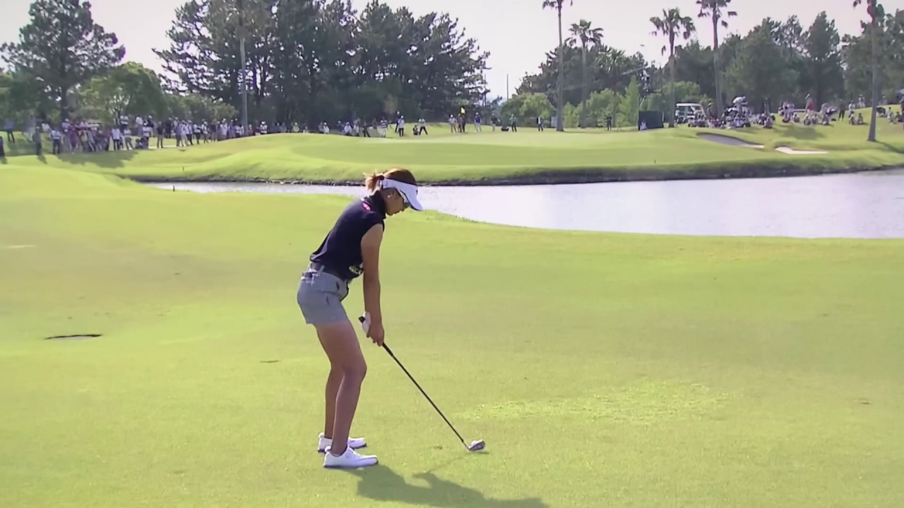 原英莉花　ゴルフ スーパーショット