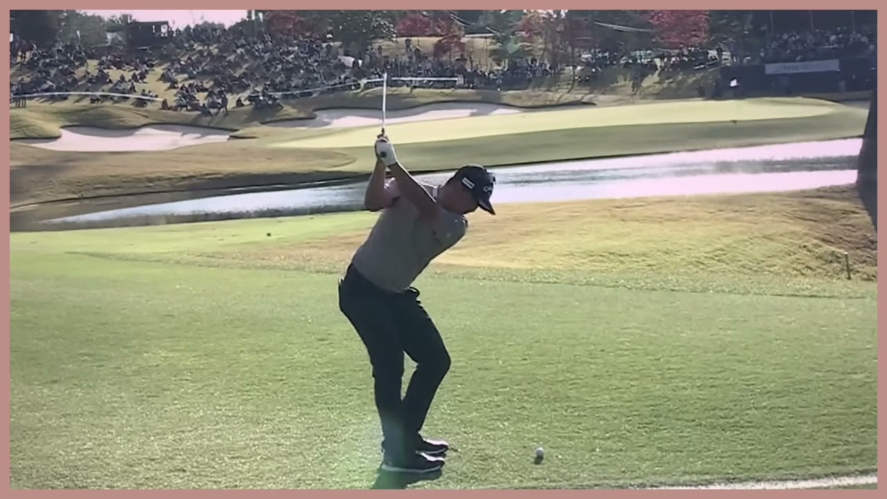 【ゴルフ】 河本力　スイング