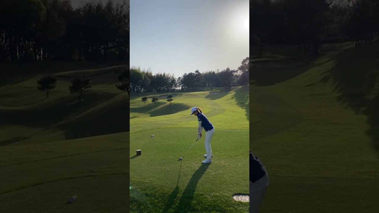 大里桃子_左打ち_アイアン