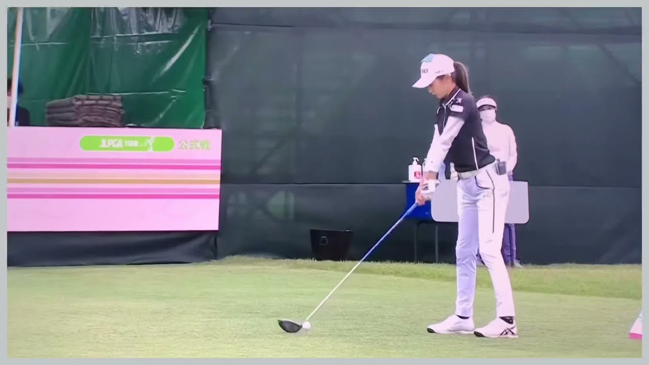 【ゴルフ】 安田祐香　スイング