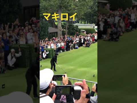 マキロイ ドライバー (ZOZO CHAMPIONSHIP 2019.10 SKINSマッチ タイガーウッズ 松山英樹 マキロイ ジェイソン・デイ)  #shorts  #golf #mcilroy