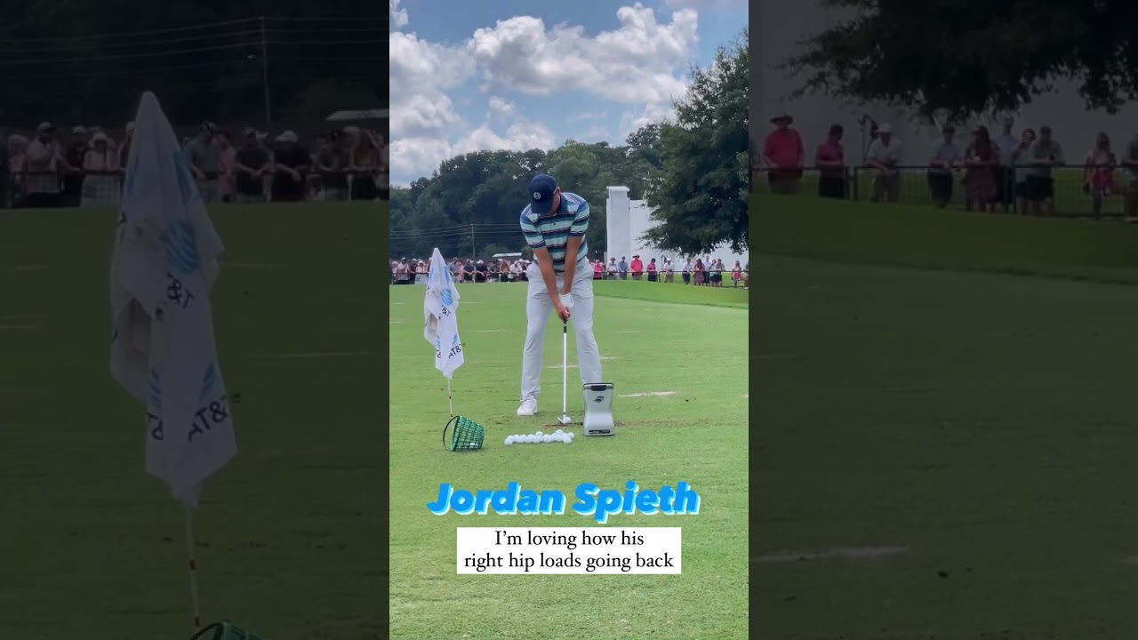 Jordan Spieth hits perfect iron!