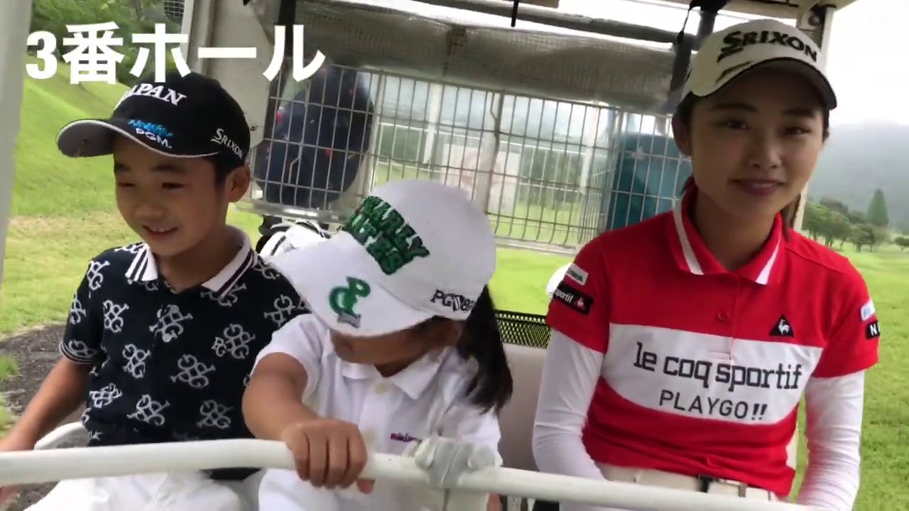 安田祐香プロとラウンド第2回目