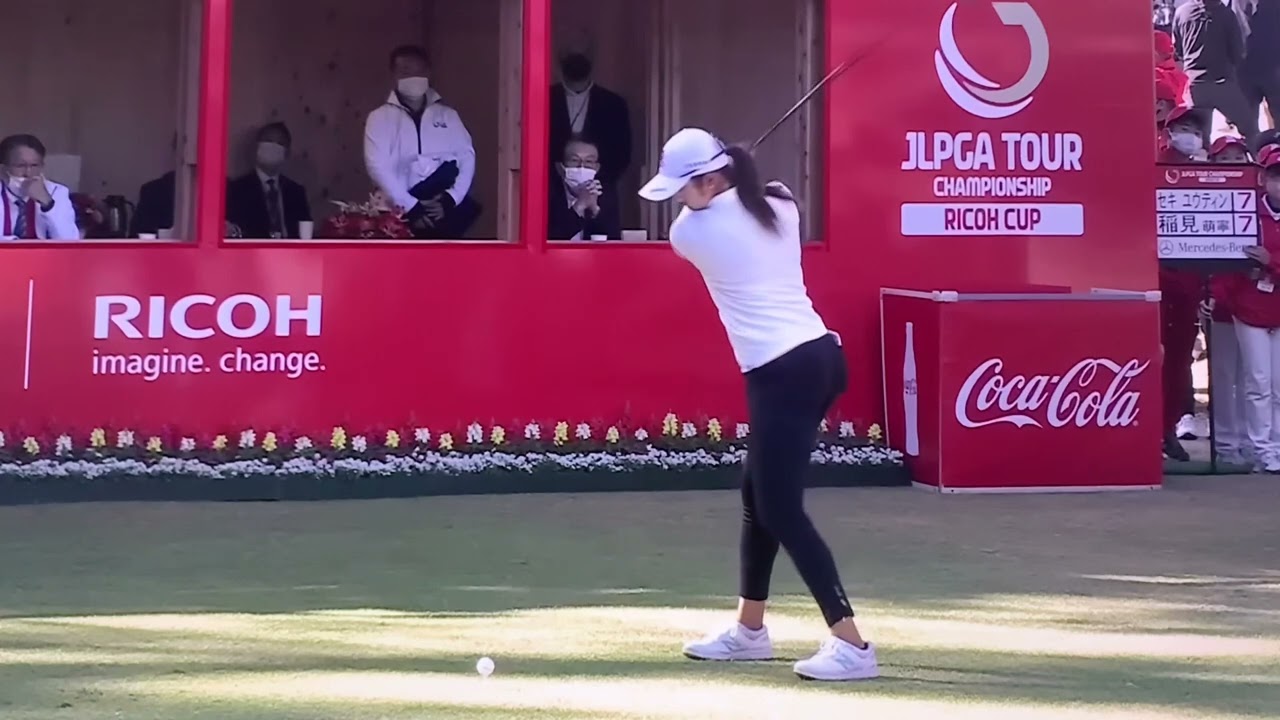 【ゴルフ】 稲見萌寧　スイング