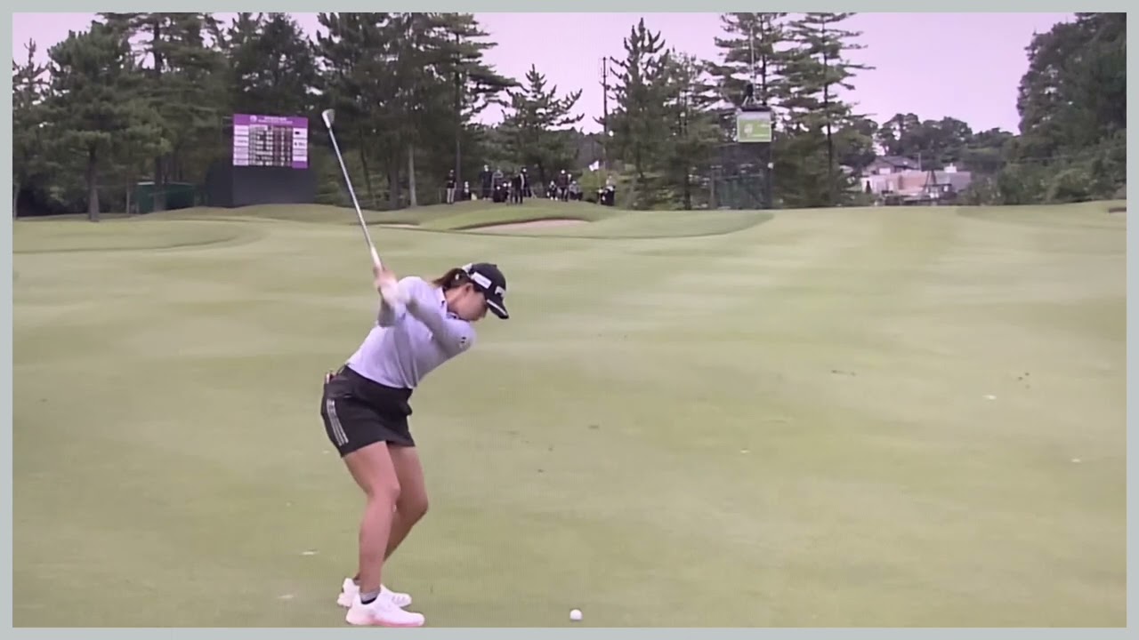 【ゴルフ】 渋野日向子　スイング
