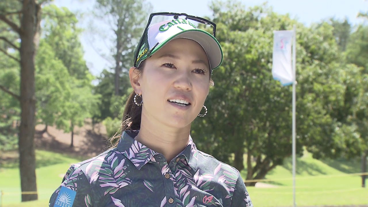 【フジテレビ公式】宮里藍サントリーレディスオープンゴルフトーナメント2019＜上田桃子選手･大会前日インタビュー＞