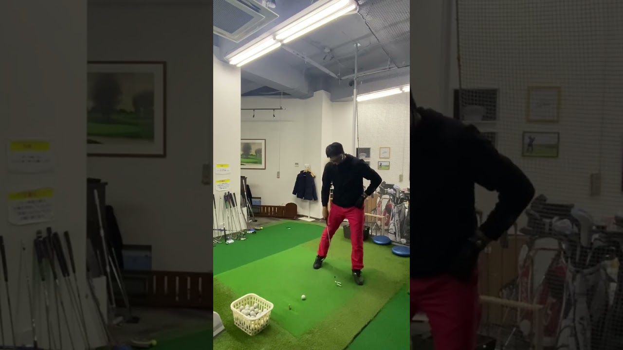 マキロイ型裏　③から④の瞬間に当てる　フォローは猫の手