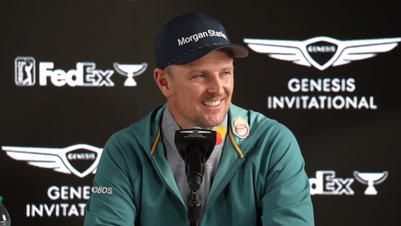 Justin Rose Tuesday Press Conference 2023 The Genesis Invitational